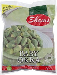 Shams Baby Okra 14 oz