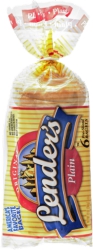 Lender Bagels Plain 6 Pk.