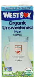 Organic Unsweetened Plain Soymilk