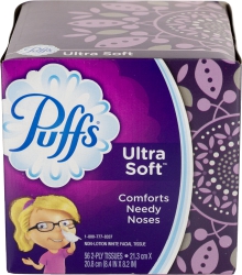 Ultra Soft White Facial Tissues