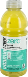 Vitaminwater Zero Pineapple Coconut Nutrient Enhanced Water