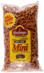 Bachman Mini Pretzels 16 oz