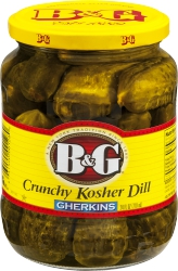 Crunchy Kosher Dill Gherkins
