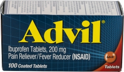 Ibuprofen Pain Reliever/Fever Reducer Tablets 100 ct