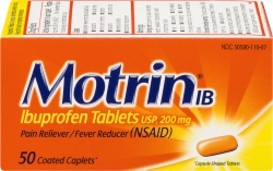 Motrin Caplets 50 Count