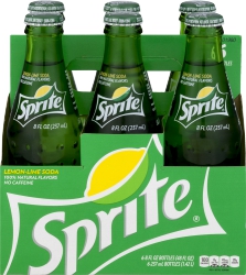 Sprite Glass 8Z X 6Pk