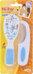 Nuby Comb & Brush Set