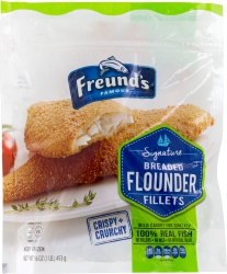 Breaded Flounder Fillets