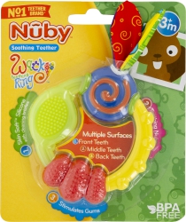 Nuby Teether Wacky Stg 3