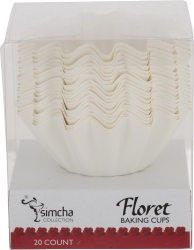 Sc Baking Cups White Large