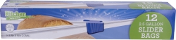 Kc Slider Bags 2.5 Gl - 12Ct