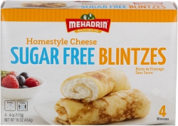 Sugar Free Cheese Blintzes 4 ct