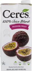 100% Passion Fruit Juice Blend