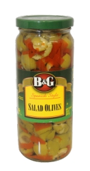Sliced Canned Salad Olives