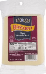 Havarti Sliced Natural Cheese