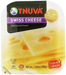 Sliced Swiss Cheese