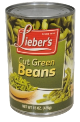 Lieb Cut Green Beans 15oz