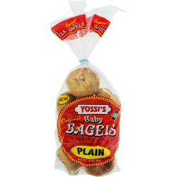 Yossis Baby Bagels Plain