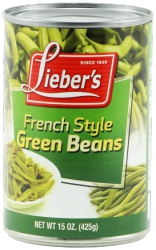 Lieb Frnch Grn Beans 15oz