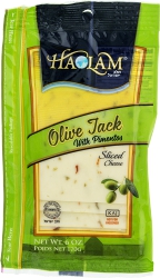 Sliced Olive Jack Cheese with Pimentos