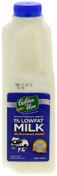 1% Lowfat Milk with No Hormones Added