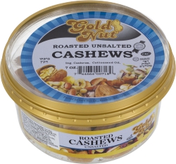 Roasted Unsalted Cashews