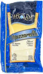 Sliced Mozzarella Cheese