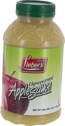Lieb Apple Sauce Unswt 46Z