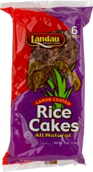 All Natural Carob Coated Rice Cake