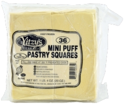 Mini Puff Pastry Squares
