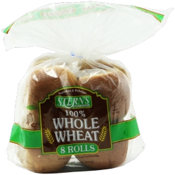 Whole Wheat Rolls 8 ct
