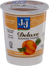 J&J Yogurt Deluxe Peach