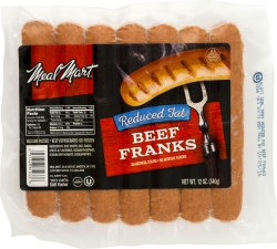 Beef Franks Reduced Fat