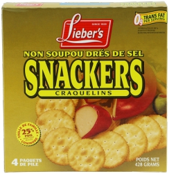 Lieb Snackers Unsalted 15.1Z