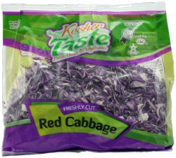 Freshly Cut Red Cabbage