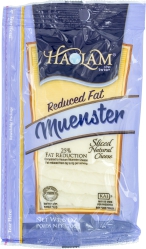 Reduced Fat Sliced Muenster Cheese