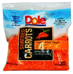 Shredded Carrots
