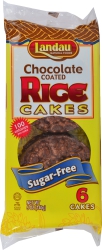 Chocolate Coated Rice Cakes 6 ct