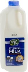 1% Low Fat Milk with No Hormones Added