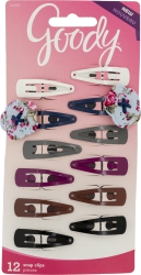 Goody Snap Clips 12Pk