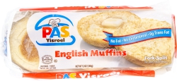 Pas English Muffins Orig 12Z
