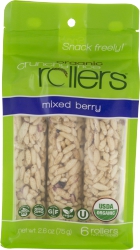 Organic Crunchy Mixed Berry Rice Rollers