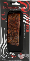 Hot Smoked Pepper Salmon
