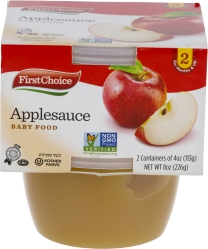 Fc Cups 2Pk Apple Sauce