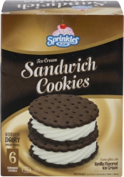 Sprinkles Sandwich Cookie 6P