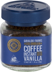 Colombian Vanilla Freeze Dried Instant Coffee