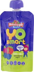 Kids! Yo Smart Whole Milk Very Berry Yogurt