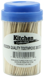 Toothpicks Round Wooden