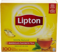 Lipton Tea Bags 100'S