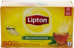 Lipton Decaf Tea Bag 50"S